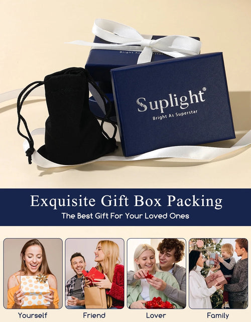 Load image into Gallery viewer, Silver Necklace 925 Sterling Silver Birthstone Love Heart Necklace Gifts for Women
