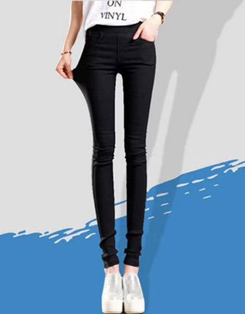 Load image into Gallery viewer, Women Summer Elastic Casual Stretch Skinny Leggings Slim Pencil Pants
