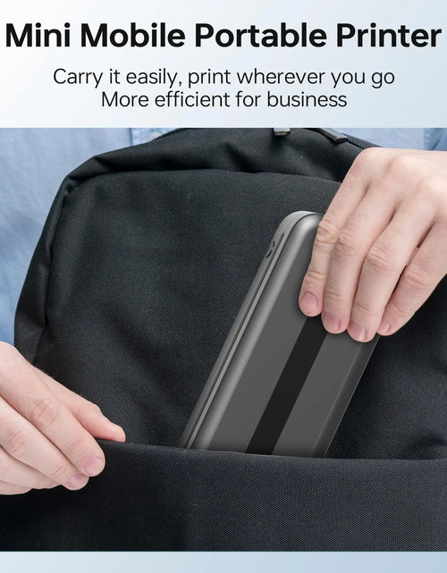 Load image into Gallery viewer, M832 Portable Printer A4 BT Printer for Travel 300Dpi Wireless Inkless Thermal Printer Use in Ios Android Phone Laptop
