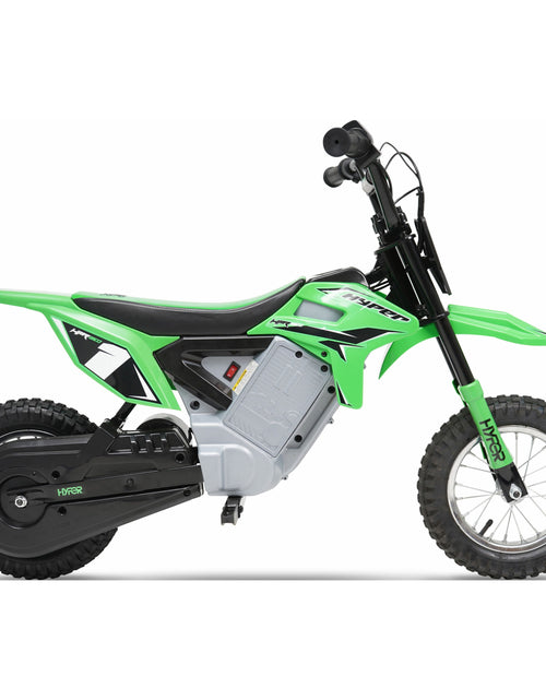 Load image into Gallery viewer, HPR 350 Dirt Bike 24V Electric Motorcycle in Green for Kids
