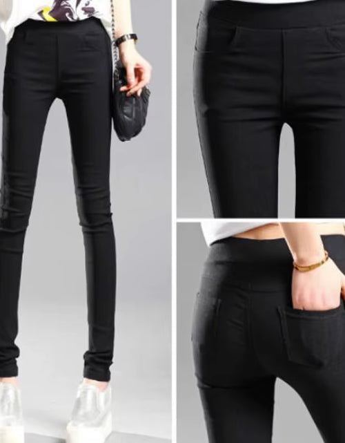 Load image into Gallery viewer, Women Summer Elastic Casual Stretch Skinny Leggings Slim Pencil Pants
