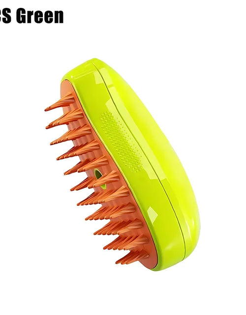 Load image into Gallery viewer, 3In1 Cat Steam Brush Steamy Dog Brush Electric Anti-Splashing Brush with Steam Spray Massage Pet Grooming Comb Hair Removal Comb

