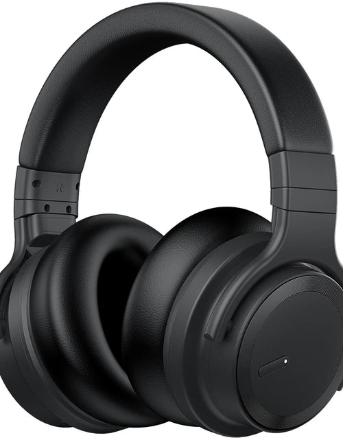 Load image into Gallery viewer, Bluetooth Headphones Active Noise Cancelling Headphones Wireless Headphones over Ear with Mic Deep Bass, Comfortable Protein Earpads, 30 Hours Playtime for Travel/Work, Black
